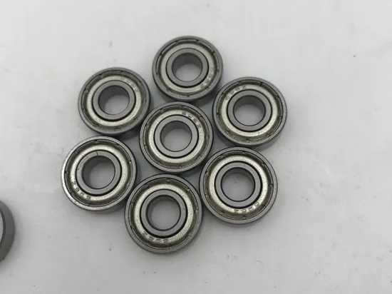 Rodamientos de tamaño pequeño Rodamientos rígidos de bolas 608zz